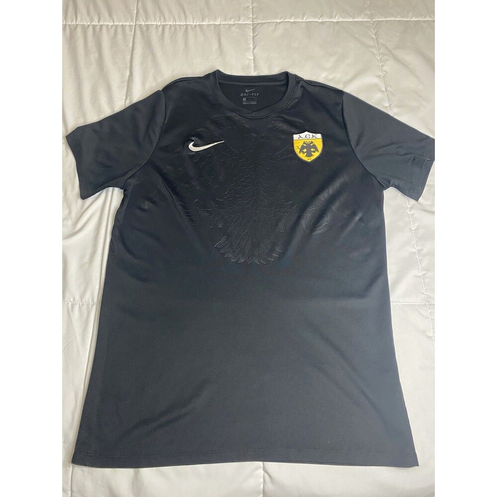 Nike AEK Athens 17-18 Home, Away & Third Kits Released size L